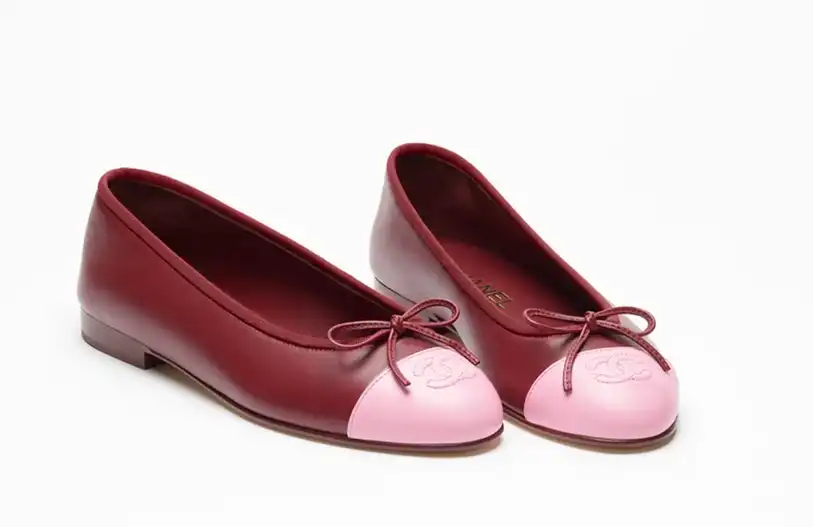Chanel Ballerine Burgundy Pink - photo 4